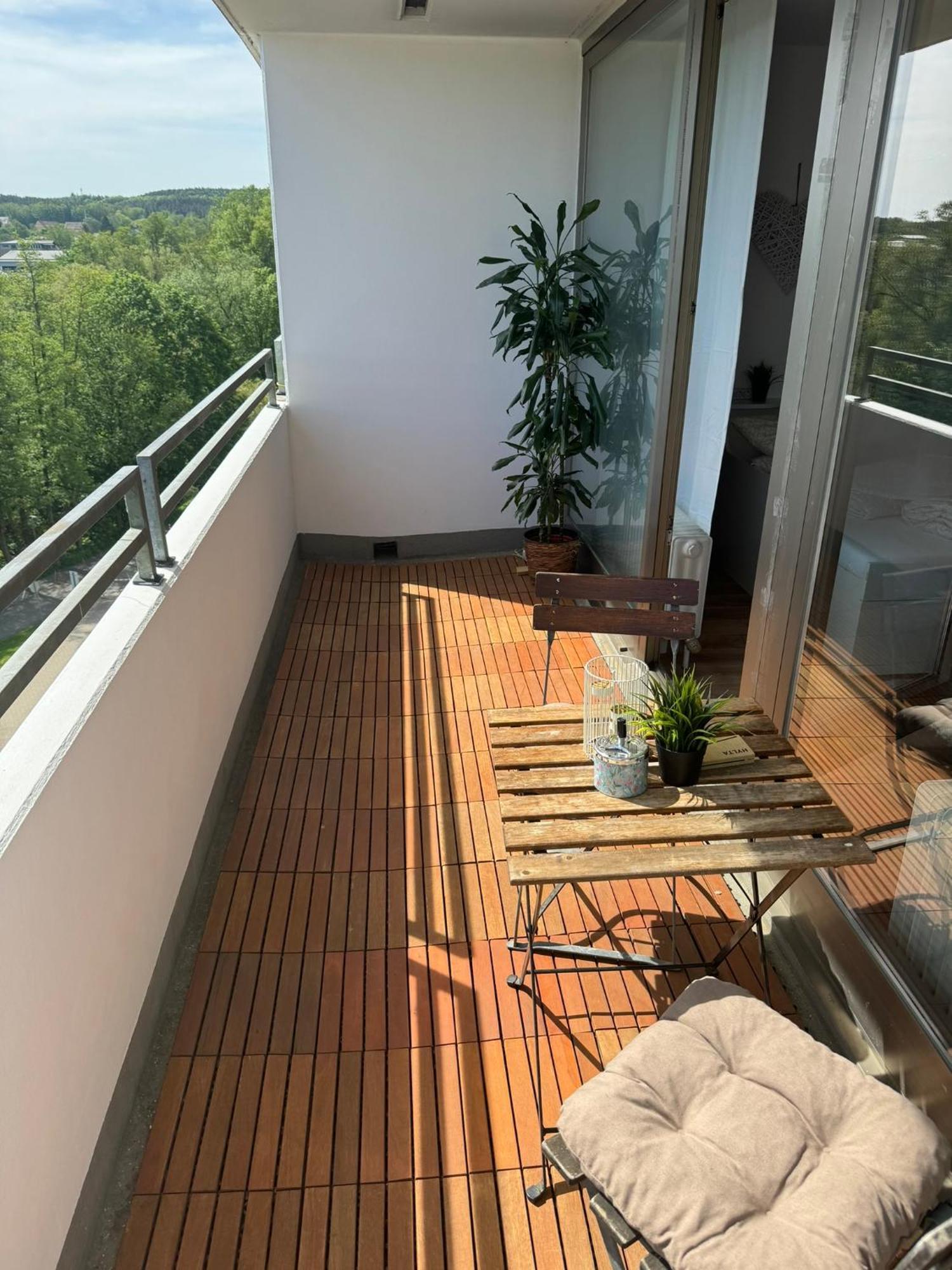 1 Zimmer Wohnung Mit Balkon Und Kueche Bayreuth Eksteriør bilde